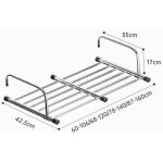 Etendoir � suspendre, ohjijinn etendoir � linge pliable s�choirs, � linge en acier inoxydable t�lescopique, ...