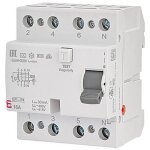 Eti - interrupteur diffrentiel efi - p4 nl, 4 ples, 40a, 0, 03a, type a, non temporis