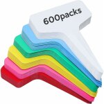 T - type etiquettes en plastique 600 pices marqueurs de jardin impermable 10 x 6cm garden etiquettes ...