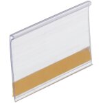�tiquette porte - prix adh�sive transparente, 70 x 40 mm