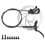 Étrier de frein hydraulique arrière pour vtt, 160 mm rotor, 4 pistons hydrauliques, système bidirectionnel, ... Étrier de frein hydraulique arrière pour vtt, 160 mm rotor, 4 pistons hydrauliques, système bidirectionnel, ...