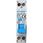 Disjoncteur diffrentiel 1p + n 16a c16 220v 4, 5ka 30ma 1 module din jx251640 - ettroit