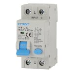 Ettroit jx251668 disjoncteur diffrentiel 1p + n 16a 300ma 220v - 6ka classe a