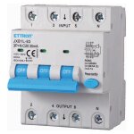 Ettroit jx262064 disjoncteur diffrentiel 3p + n 20a 30ma 380v - 6ka classe a