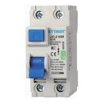 Ettroit jx324069 disjoncteur diffrentiel pur 2p 40a 30ma courbe b 6ka ac / dc 220v