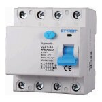 Ettroit jx346364 disjoncteur  courant rsiduel pur 4p 63a 30ma 380v - 6ka classe a