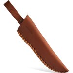 Étui en cuir marron universel pour couteaux bps pour couteau shhm Étui en cuir marron universel pour couteaux bps pour couteau shhm
