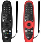 �tui de protection 2pcs pour lg an - mr600 / mr650 / mr18ba / mr19ba / mr20ga magic remote control, manchon ...