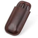 �tui de voyage pour 2 cigares en cuir v�ritable avec 2 emplacements pour homme
