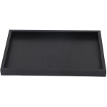 Eujgoov plateaux de th� en bois massif plateaux de table de table petits rectangles en bois avec poign�es, ...