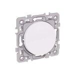 Bouton poussoir � fermeture 10a avec voyant - square blanc