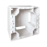 Cadre saillie pour sortie de cable 16 / 20a - ref. 60091 et 60097 - square Cadre saillie pour sortie de cable 16 / 20a - ref. 60091 et 60097 - square