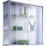Eurokraftpro - eurokraft pro, vitrine murale design, h x l x p 800 x 820 x 250