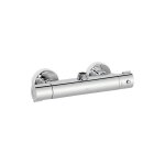 Evenes � - mitigeur thermostatique de douche en saillie, chrom� rumba sortie haut dn20 3 / 4'