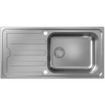 Hansgrohe - s44 s520 - f530 evier encastré avec égouttoir et kit de vidange automatique acier inoxydable ... Hansgrohe - s44 s520 - f530 evier encastré avec égouttoir et kit de vidange automatique acier inoxydable ...