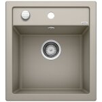 Blanco dalago 45 - vier en silgranit, 465x510 mm, avec commande du vidage, tartufo 517317