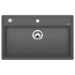 Evier blanco dalago 8 silgranit - gris rocher