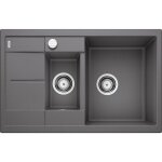 Evier blanco metra 6s compact silgranit - gris rocher - vidage : automatique Evier blanco metra 6s compact silgranit - gris rocher - vidage : automatique