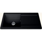 �vier c�ramique noir mat vitra arkitekt 1 grand bac 1 �gouttoir