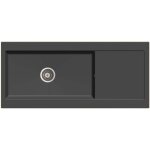 �vier granit noir k�mbad yuna 1 tr�s grand bac - 1 �gouttoir