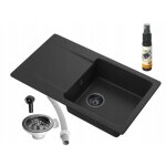 Granitan - vier en granit trendy siphon black Granitan - vier en granit trendy siphon black