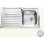 �vier inox nid d'abeille scaldis 1 bac - 1 �gouttoir