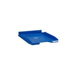 Corbeille  courrier slim exacompta bleu