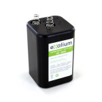 Pile saline 6v 4r25 exalium contact  ressort