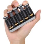 Exerciseur de doigt, outil d'exercice de doigt force r�glable accessoire pour guitare piano
