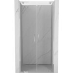 Mexen - exo porte de douche double battantes 90 cm, transparent, chrome - 8182 - 090 - 000 - 01 - 00