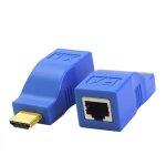 Extendeur rj45 hdmi 1. 4, adaptateur hdmi vers rj45, r�p�teur de convertisseur hdmi vers ethernet, distance ...