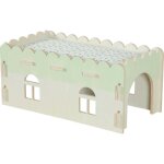 Extension pour maison en bois pour rongeurs cosy pour lapin nain