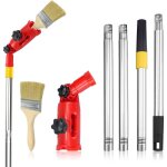 Extension de pinceau � peinture multi - angles, extension de rouleau de 1, 1 m, extension de rouleau ...