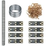 Extension de poulailler 268x100x190 cm m�tal