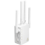 Extension wifi, intensificateur de signal wifi double bande 5g 1200 mbps le plus rapide, adapt� aux familles, ...