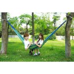 Extrieur doux en coton tissu hamac brsilien double largeur 2 personne voyage camping hamac