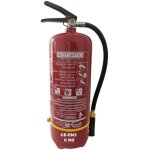 Extincteur 6kg poudre classe ce - en3 Extincteur 6kg poudre classe ce - en3