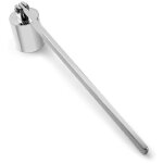 Extincteur à bougie en acier inoxydable, bâton d'extincteur à bougie, extincteur à long manche pour éteindre ...