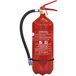 Extincteur � pression permanente 6l outifrance en aluminium avec manom�tre et additif anti - feu a - ...