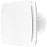 Extracteur d'air de salle de bain 100 mm avec minuterie, capteur d'humidit� et clapet anti - retour, ...