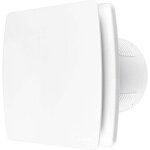 Extracteur d'air de salle de bain 100 mm avec minuterie, capteur d'humidit� et clapet anti - retour, ...