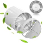 Extracteur d'air silencieux 100 mm ventilateur tubulaire, ventilateur de tuyau avec clapet anti - retour, ...