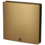Extracteur d'air simple flux carr pour salle de bain, wc, cuisine felix 100 mm or 500. 150. 100 horoz ...