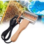 Extracteur de miel �lectrique portable, couteau � d�soperculer, couteau chaud � main, manche en bois, ...
