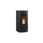 Extraflame - pole  granules canalisable klaudia plus 5. 0 8 kw noir