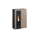 Extraflame - pole  granules hydro tanche silencieux virna idro 15 kw champagne