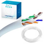 Extralink cable de r�seau cat 6 pour l'int�rieur cable utp (u / utp) cable ethernet cat 6 50m, cable ...