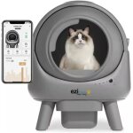 Eziclean - litire robot autonettoyante 50l 55db gris - e. ziclean - catbotk6i