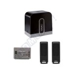 Kit de motorisation faac c720 avec rcepteur xf fds et 2 tlcommandes pour portail coulissant jusqu' ...