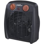 Fabrilamp - radiateur soufflant �lectrique gambia noir / marron. 000w 2 puissances 3 fonctions (23, 8x19, ...